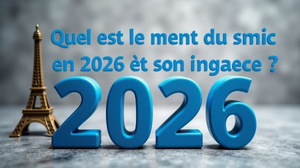Quel est le montant du smic en 2026 et son impact ?